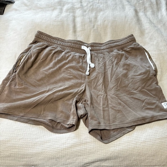 Maamgic Men’s Sweat Shorts Tan Brown Drawstring Zip Pockets XXL - Picture 6 of 6